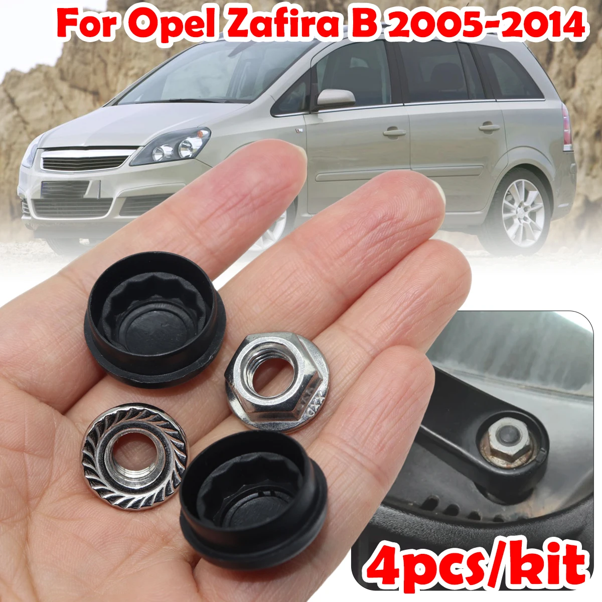 

For Opel /Vauxhall /Chevrolet Zafira B 955203005 Car Front Windshield Wiper Arm Nut Screw Cap Bolt Rocker Cover 2005 2006 - 2014