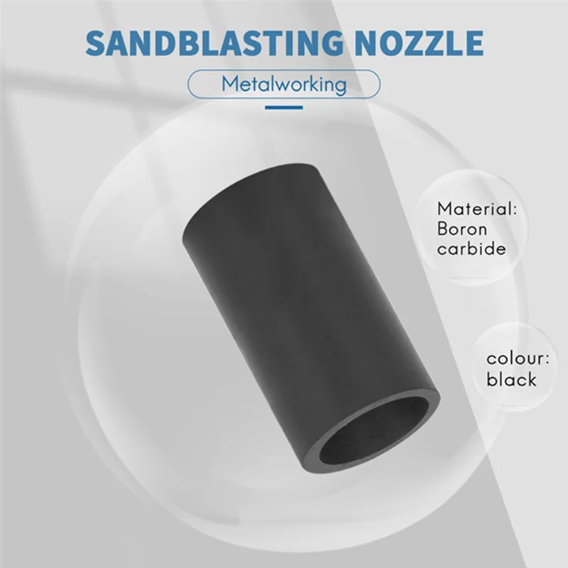 35X20X6mm Sandblasting Machine Accessories Class I Pure Boron Carbide Nozzle Sandblasting Tip Abrasive Blasting Nozzle