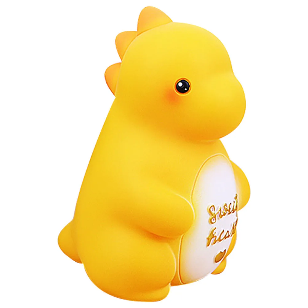 Bonito dinossauro em forma de cofrinho dos desenhos animados caixa de moedas desktop decorativo banco de dinheiro crianças economizando jar aniversário presente de natal