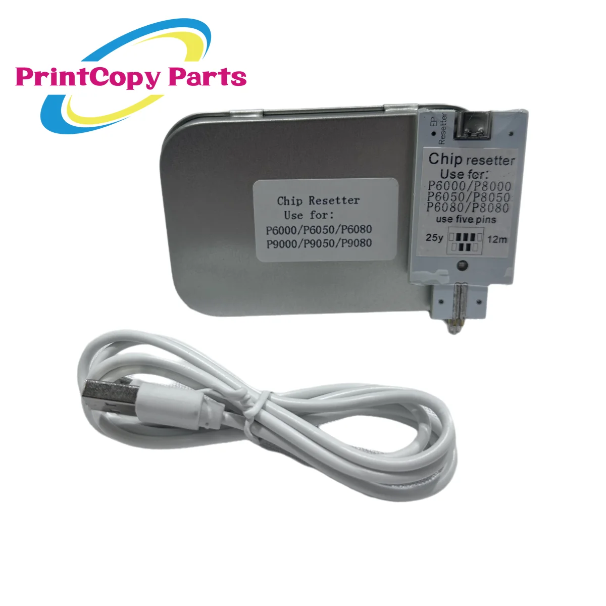 1Set Ink Cartridges Chip Resetter for Epson P6000 P6050 P6080 P8000 P8050 P8080 P9000 P9050 P9080 Reset Even When Ink Empty