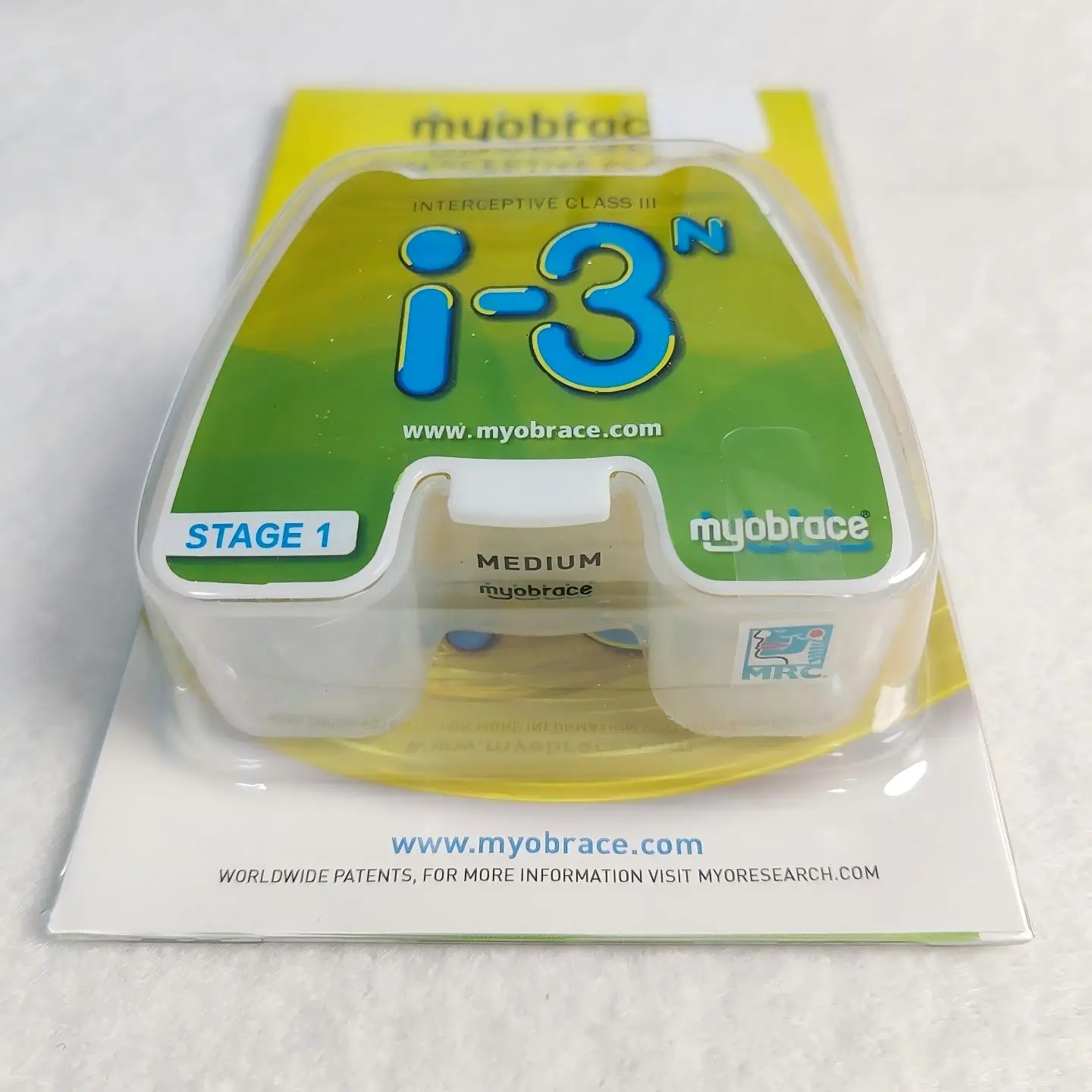 

Myobrace I-3N Orthodontic Tooth Trainer for Kids 5-8 Years Mixed Teeth Alignment Support Dental Device