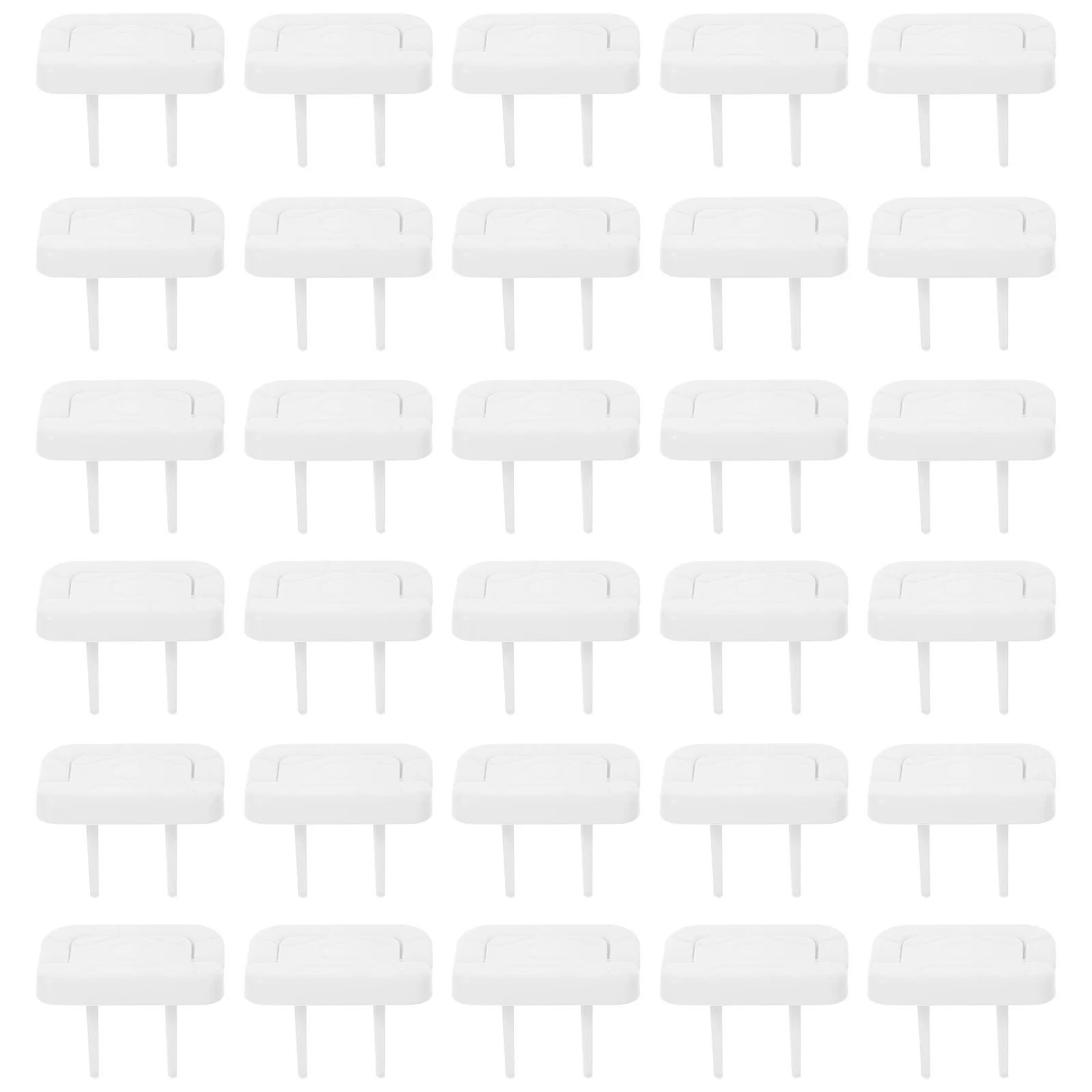 

30Pcs Electric Socket Covers Babyproof Outlet Safety Covers Protective Childproof Socket Plugs for Home Safety