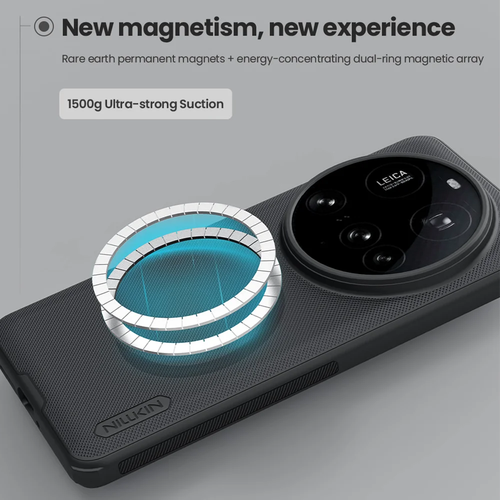For Xiaomi 15 Ultra Case NILLKIN Super Frosted Shield Pro TPU Magnetic Wireless Charging MagSafe Case For Mi 15 Ultra Back Cover