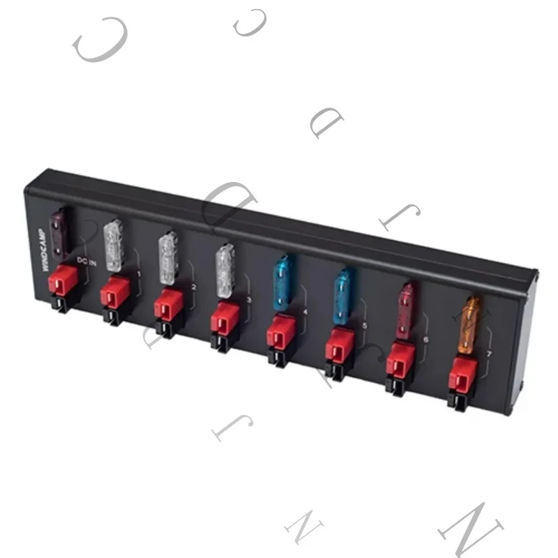 New WINDCAMP-8 HAM Radio 8-Port Splitter Distributor Screw Fixing Shortwave Radios