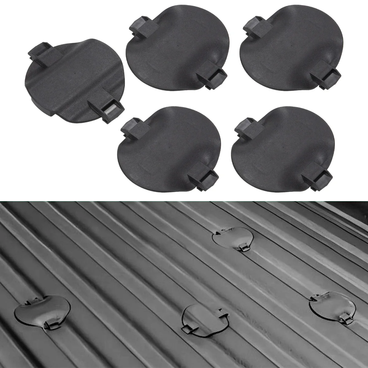 

Platform Hitch 5th Wheel Mount Covers For Chevy Silverado 2500HD 3500HD and GMC Sierra 2500 HD 3500 HD 2020 2021 2022 2023 2024