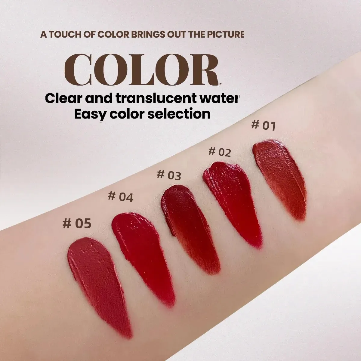 Matte vloeibare lipcrème Waterdicht Langdurig Niet-overdracht Fluwelen lippenstift Gladmakende hydraterende glans Verbergen liplijnen