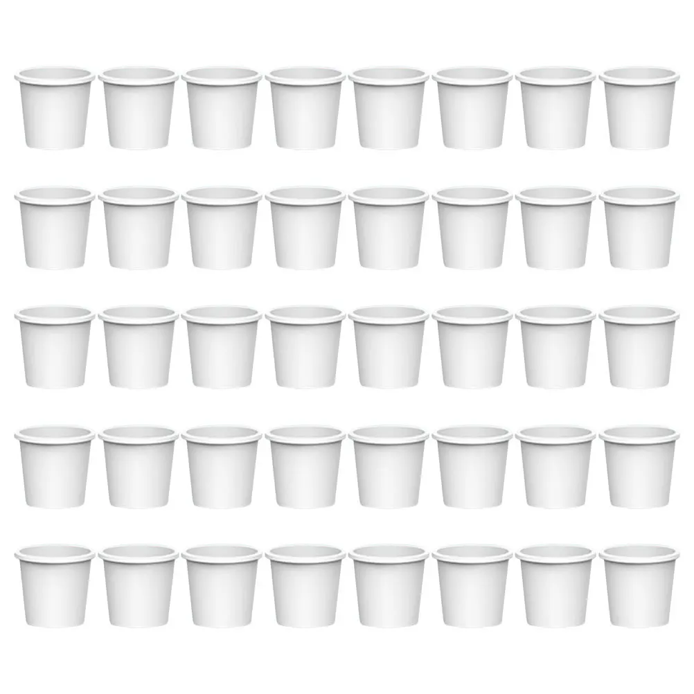 200 Stuks Mini Water Dispenser Cups Fantasiespel Miniatuur Papieren Bekers Kids Keuken Accessoires Mini Waterkoeler Cup