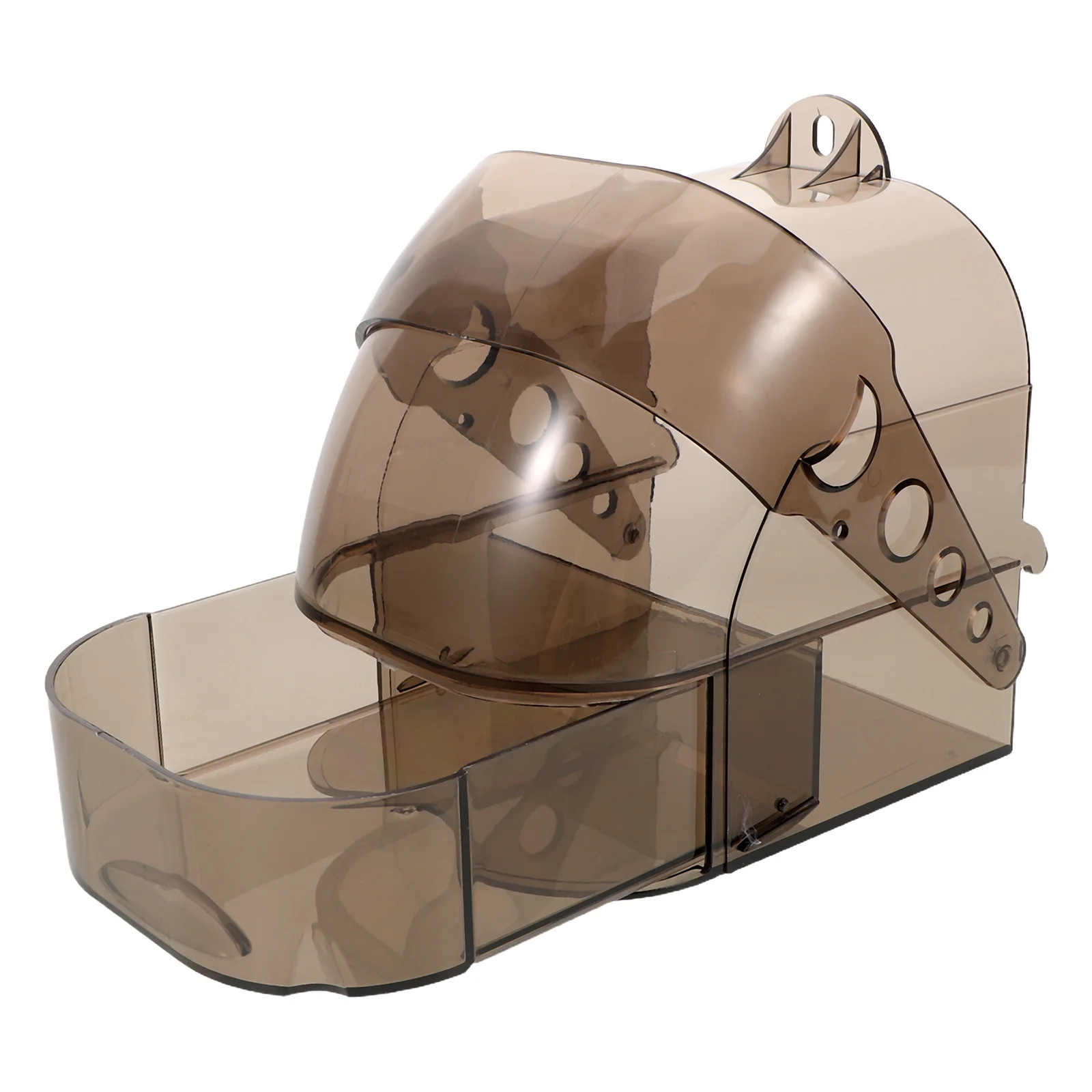 

Transparent Parrot Shower Box Plastic Cage Bath Drawer Hanging Pet Bird Bath Budgie Cockatiel Parakeet Parrot Bathtub