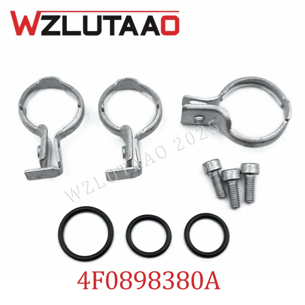 

4F0898380A Heating Water Tank Repair Seal Kit Fixing Clip Clamp 4F0898380 For Audi A6 S6 Avant Quattro