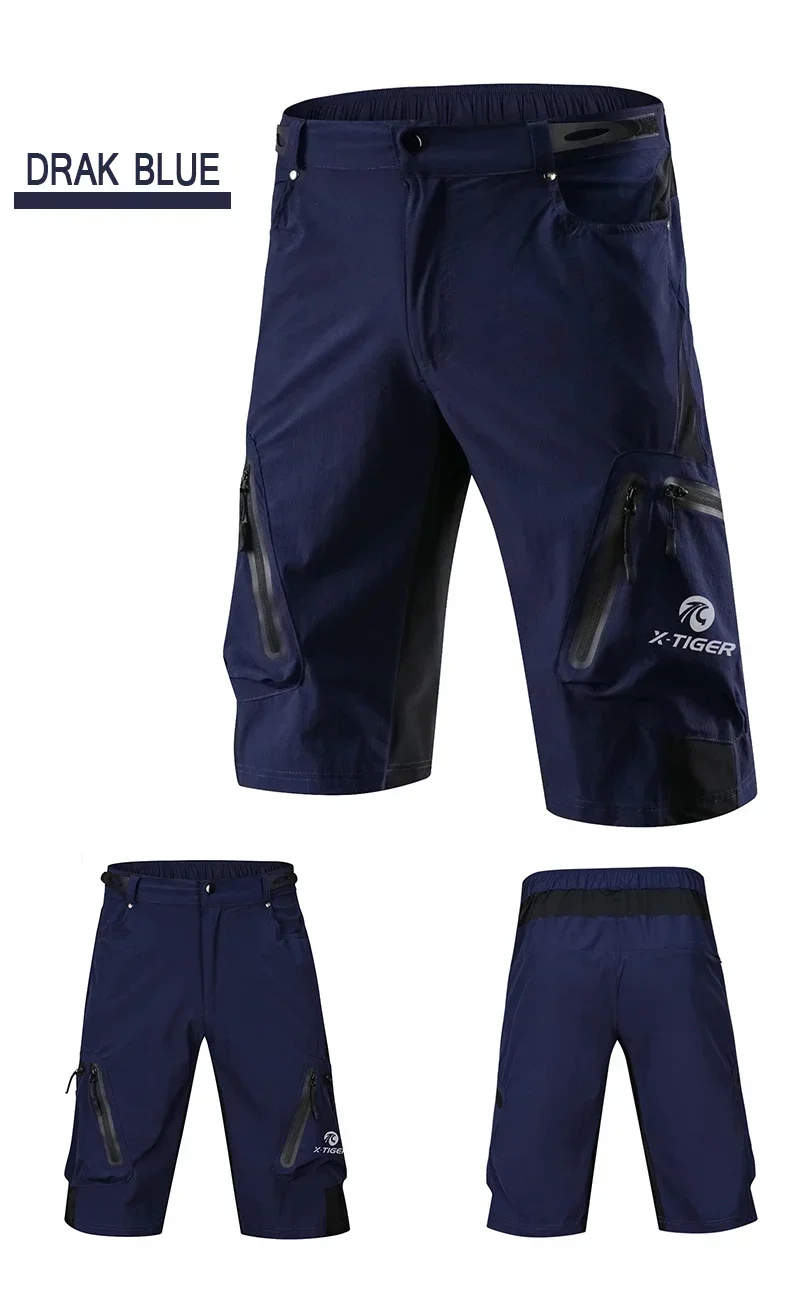 X-TIGER Mountainbike-Shorts Herren Sommer MTB Fahrradshorts Outdoor-Klettershorts Multitaschen-Mountainbike-Arbeitsshorts – Detail 14