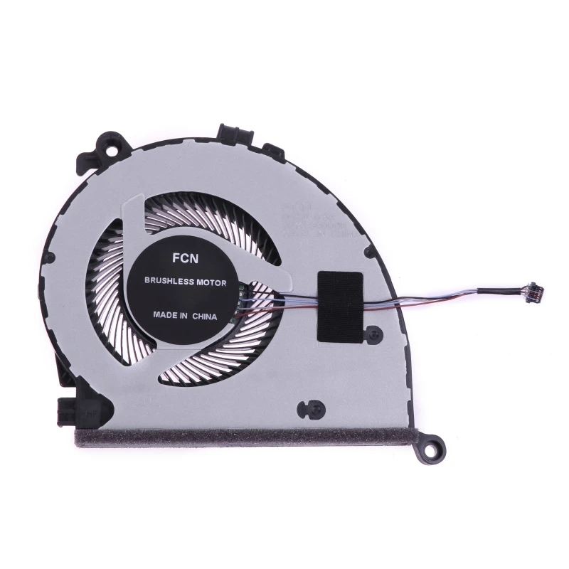 For DC Brushless Laptop CPU Cooling Fan 2.5W 4-pin 4-wire for  ThinkBook 14-IIL 14-IML / 15-IIL Notebook Radiator