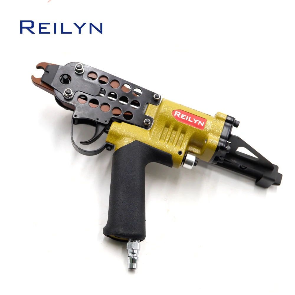 Reilyn Pneumatic Nailer Fence Ring Nailer C-ring Nailing Machine C-ring Stapler BirdCage Pet Cage Making Tool