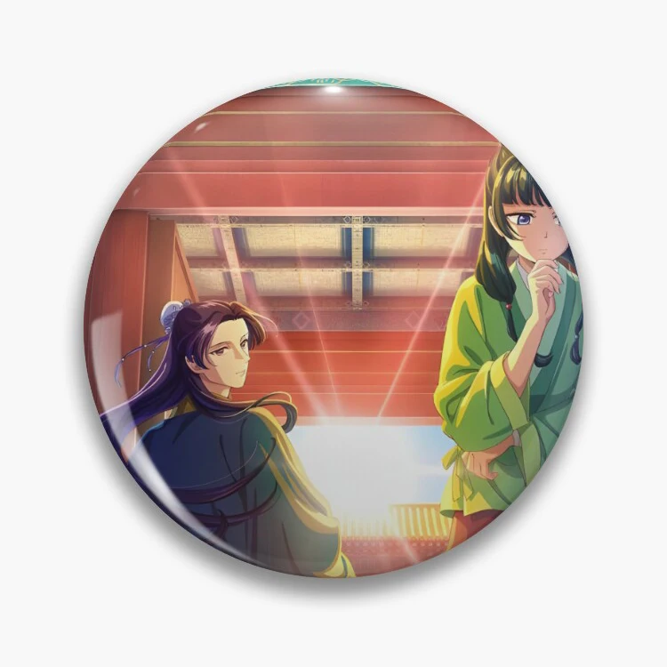 Kusuriya No Hitorigoto Badge Pins Funny Collar Custom Clothes Manga Metal Broches Broche Pins for Backpacks Fashion Manga