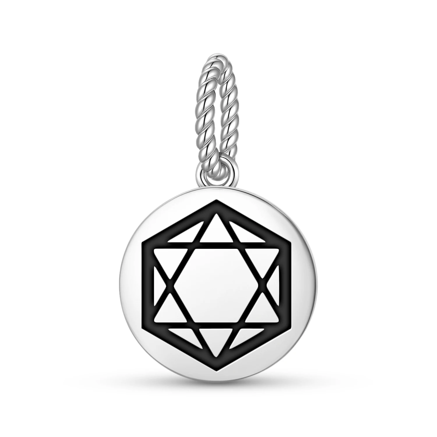 

Октаhedron с сакральной геометрией, стерлинговое серебро 925 пробы, подвеска из бисера, подвеска «сделай сам», подходит для оригинального браслета, ювелирного изделия, подарок