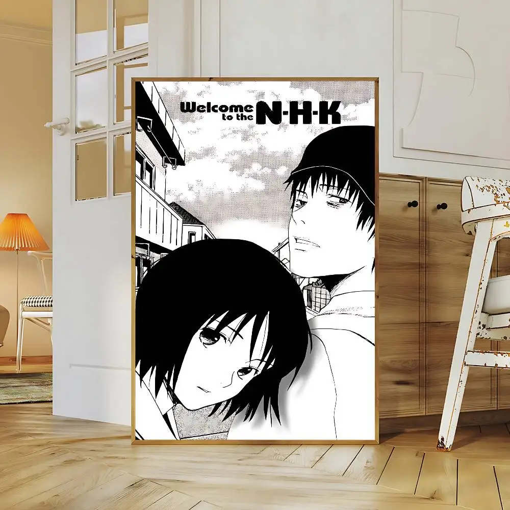 W-Willkommen im N-NHK DIY-Sticker-Set: Selbstklebende Poster, Kunstdrucke, Vintage-Dekorationsgemälde – Detail 13