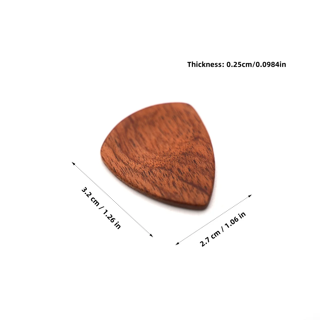 1 palheta de violão simples e leve