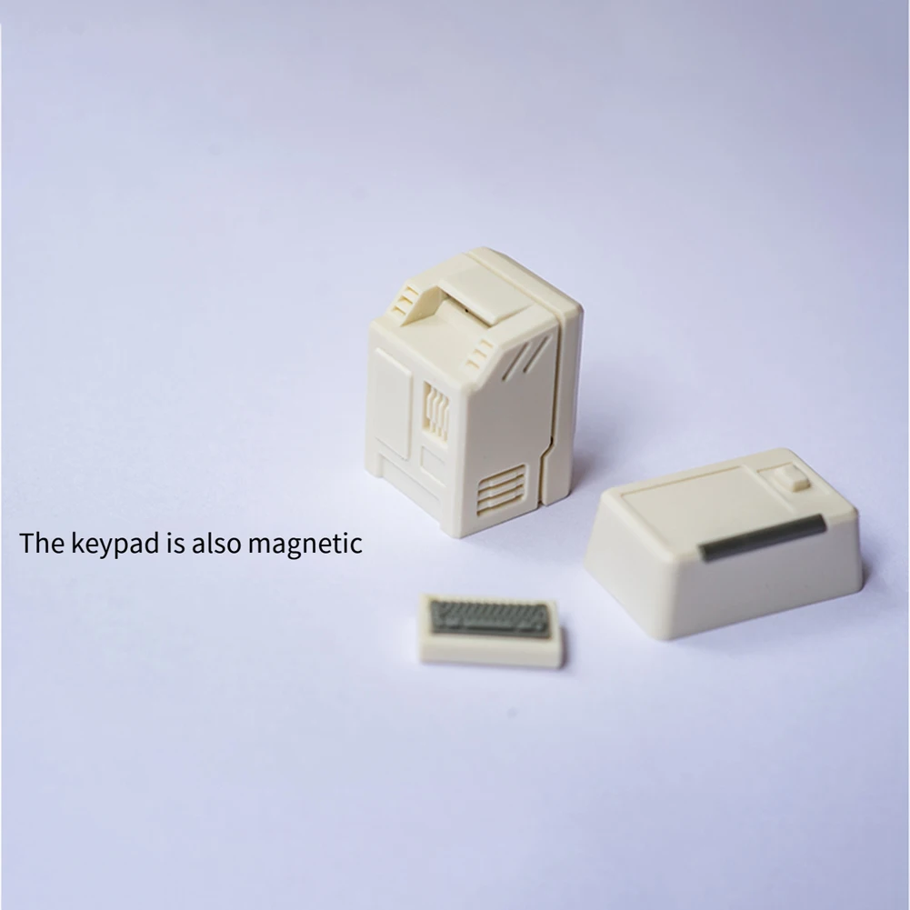 

AEF7-K01 Classic Retro Keycaps For MAC Macintosh Mechanical Keyboard Backlit RGB 61 64 87 Keys ESC 1.5U Tab Keycaps