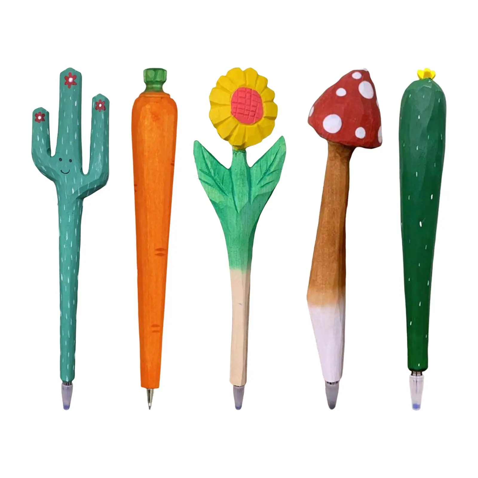 Wood Carving Pen Multi-Choices Plant High-Quality School Prize for Office