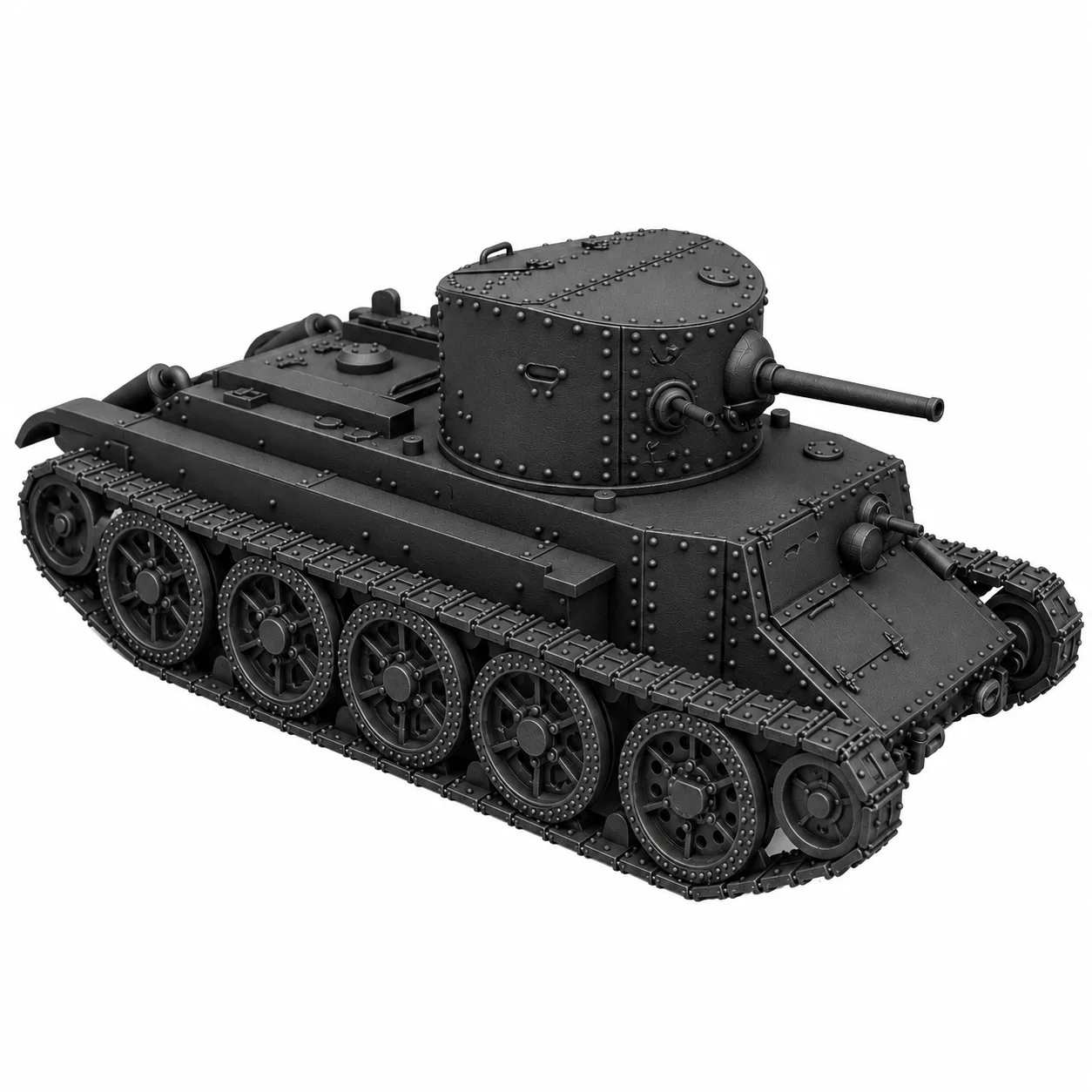 Model Kit Tank - SSMODEL 1/72、1/100、1/144、1/200スケールのBT-2 N.M. トルシン（Toskin）製ソ連中戦車、レジンモデルキット TSS0096