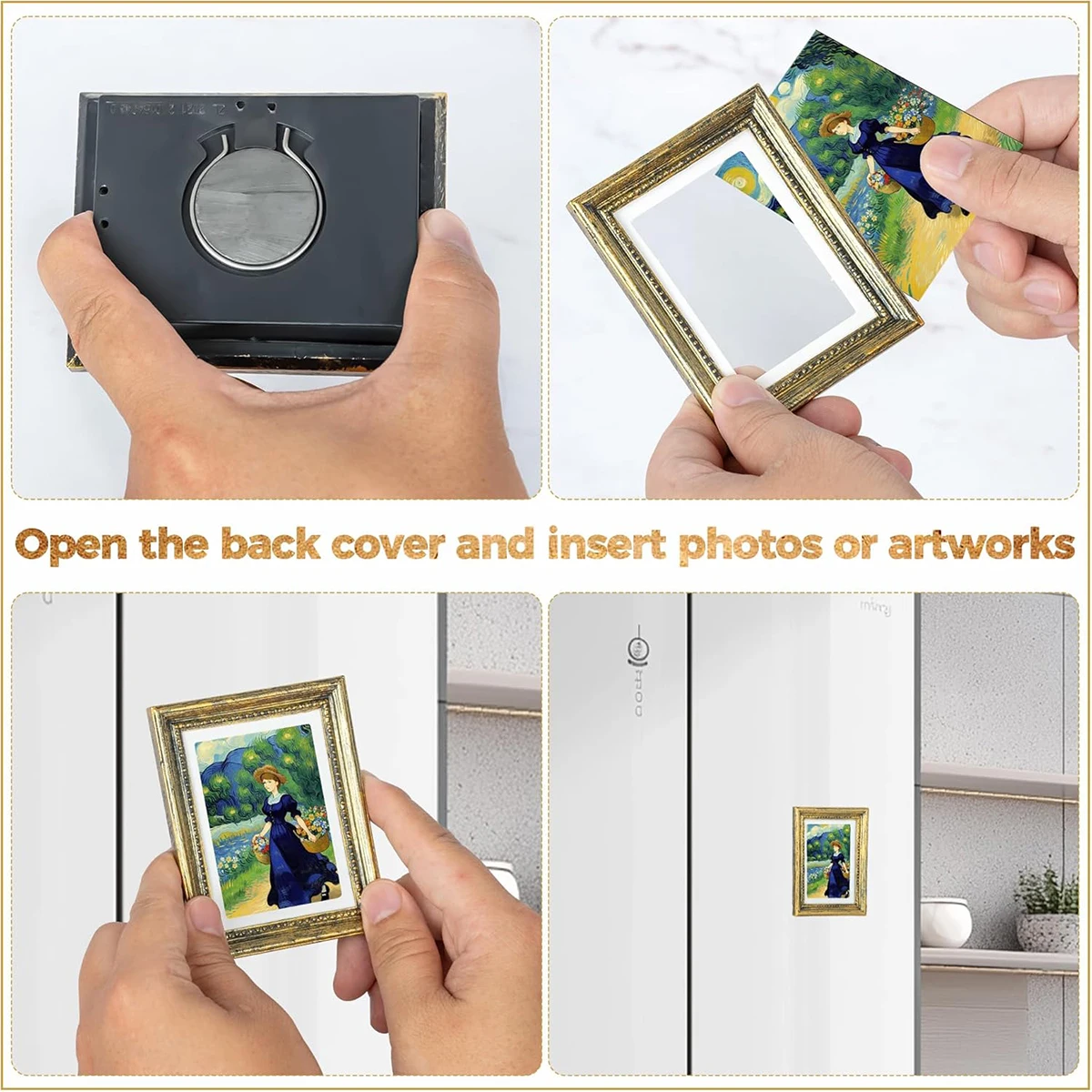 1 Buah Bingkai Foto Magnetik K - Photography Hacks ulasan dan harga