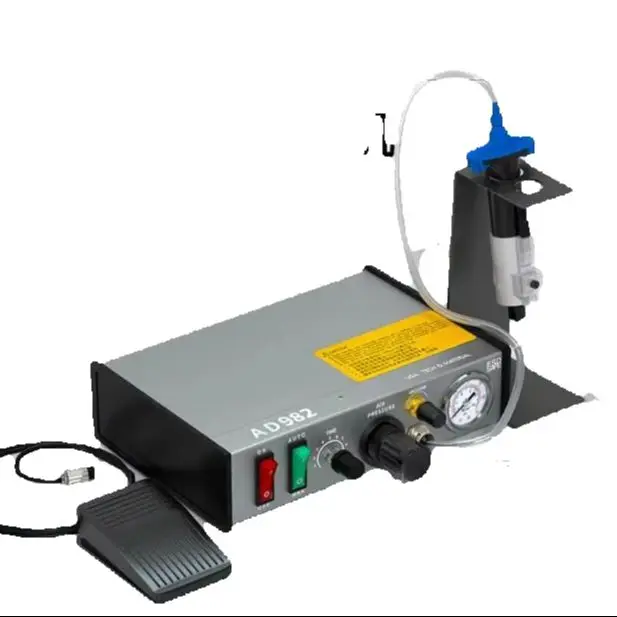 

DS-982 Semi-Auto Glue Dispenser PCB Solder Paste Liquid Controller Dropper Fluid Dispenser 110v/220v
