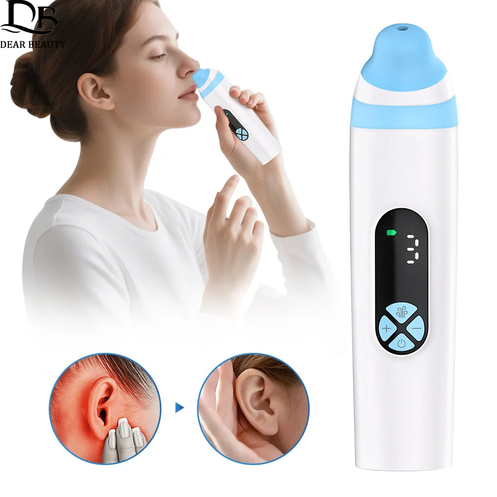 

Portable Electric Ear Pressure Relief Device Eustachian Tube Unclogger USB Rechargeable Ear Pressure Reliever For Tinnitus