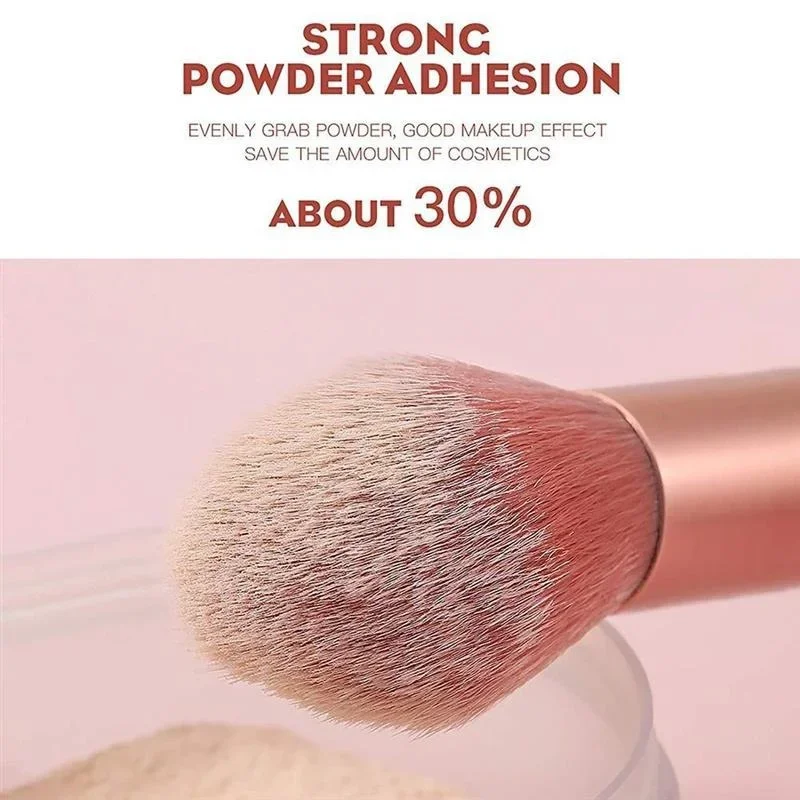 Set di mini pennelli per trucco morbidi portatili 8 pezzi Ombretto da viaggio Fondotinta in polvere Ciglia Correttore labbra Blush Strumenti cosmetici