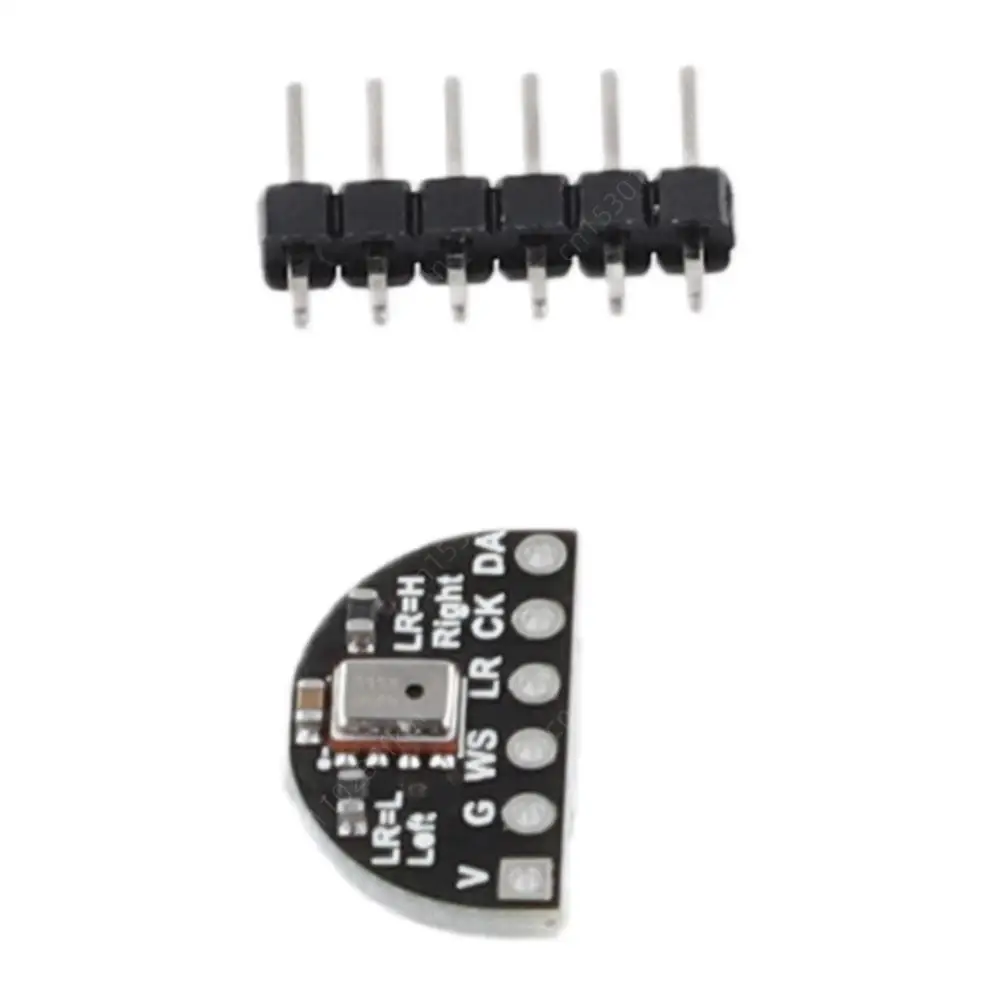 I2S Interface High Sensitivity MEMS Microphone Module Low Noise Single Microphone Module Adjustable Frequency Mic Module