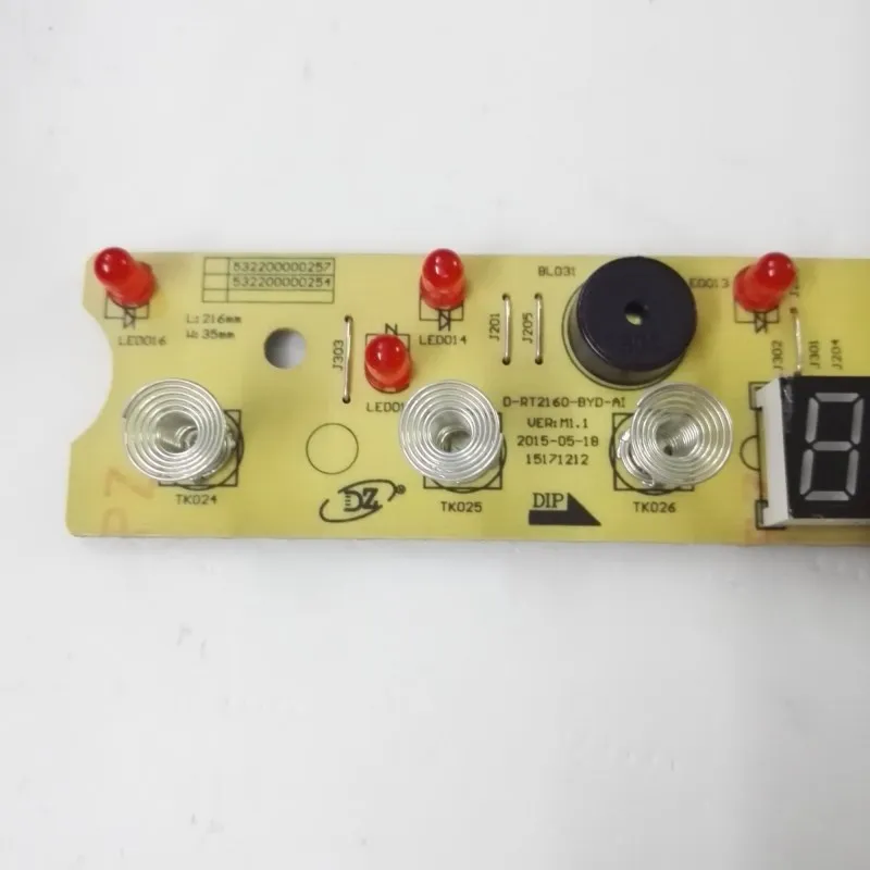 Display board for Midea induction cooktop D-RT2160-BYD-AI control board Lamp board C21-RT2161/WT2115