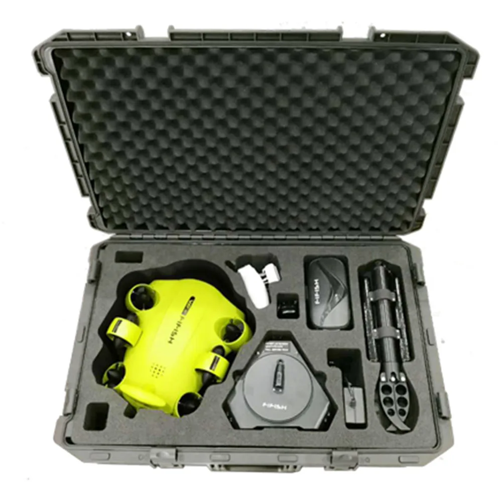 HY-W Buceo 100m Tether Cámara Cámara 4k Transmisión en vivo Rovs Rov Under Water Robot