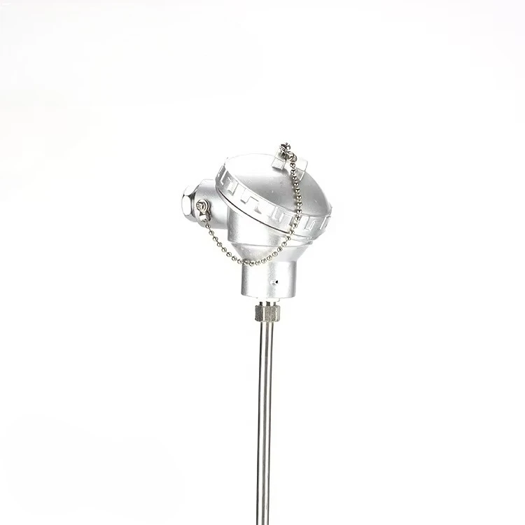 CG WZPK-231 China Made PT100 Thermal Resistance Thermometer Sensor With Aluminum Head