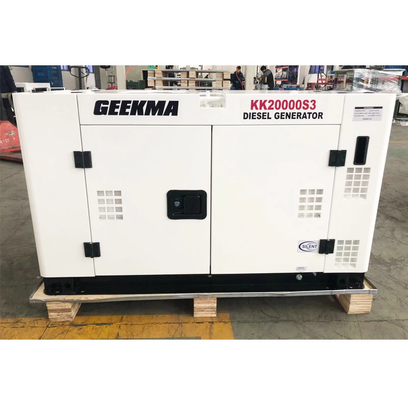 12KW 15KVA Twin Cylinder 3 phase Electric Start Air Cooling Standby Generator 12KW