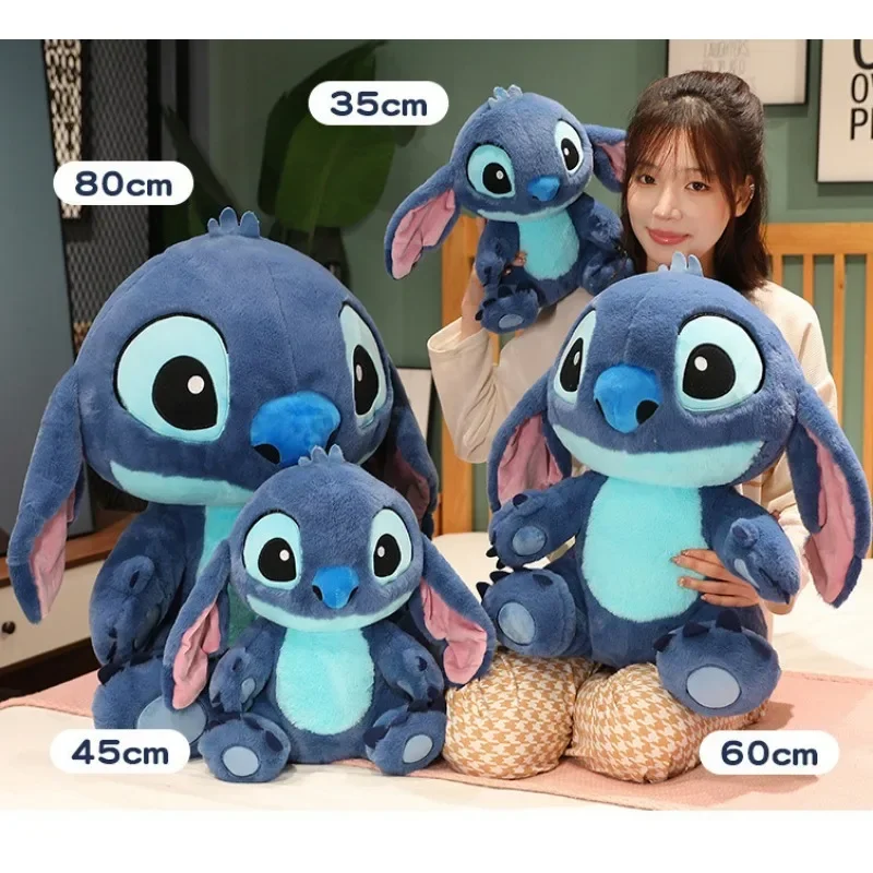 Disney Stitch Engel blau lila Stich Puppe Plüschtiere Kind schlafen tröstend Kissen Stofftier Geburtstags geschenke für Kinder