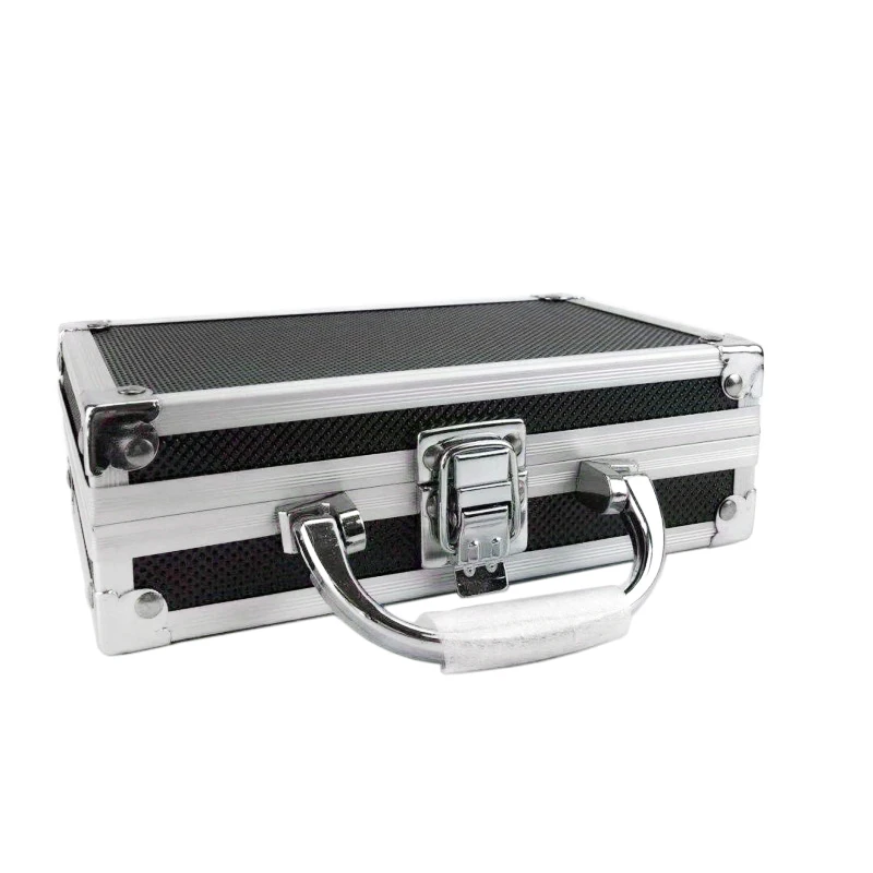 18x11x5.8cm Aluminum Alloy tool box Small Equipment Precision Parts Storage Box Jewelry Storage and Display Box