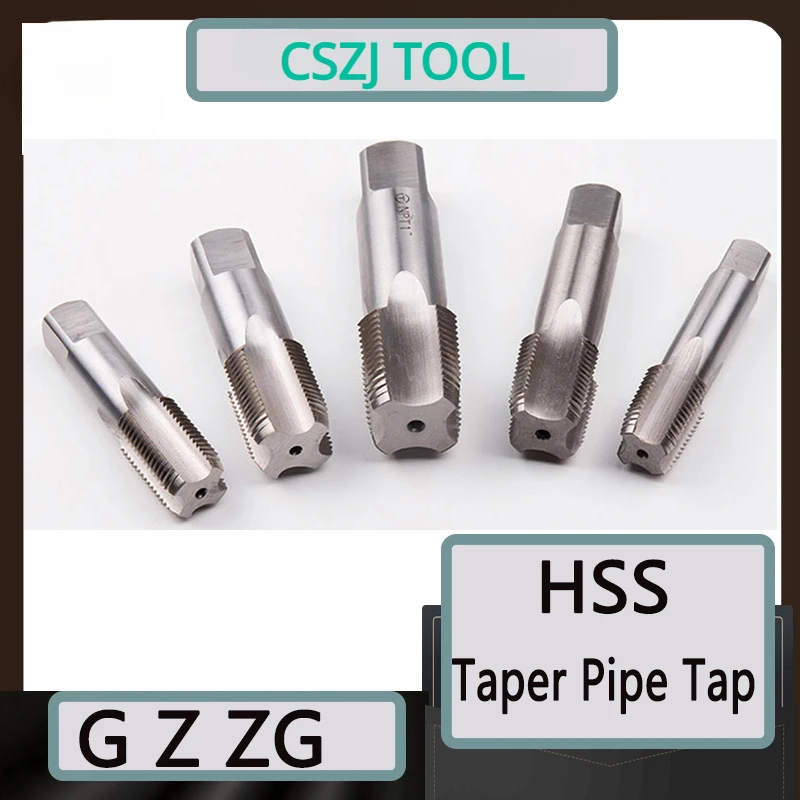 Pipe Tap 1/16 1/8 1/4 3/8 1/2 3/4 1.1/4 1.1/2 1inch 2inch Metric Screw Tap Thread Tools G ZG Z RP RC NPT PT BSP NPSF NPTF