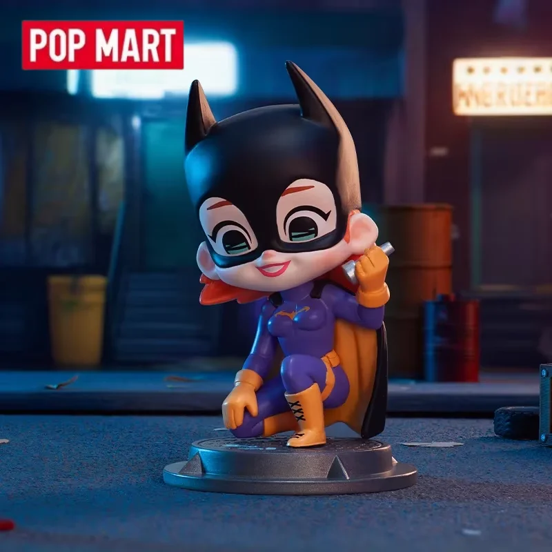 

POP MART DC Gotham City Series Mystery Box 1 шт./12 шт. слепая коробка игрушки Mystery Box Mistery Caixa фигурка подлинная оригинальная