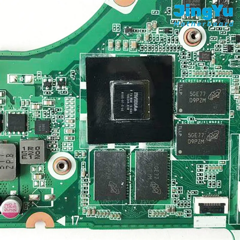 For HP Pavilion 17-G 15-AB Notebook Mainboard  DAX12MB1AD0 Laptop Motherboard CPU  I7-5500U DDR3L GPU 940M 4G
