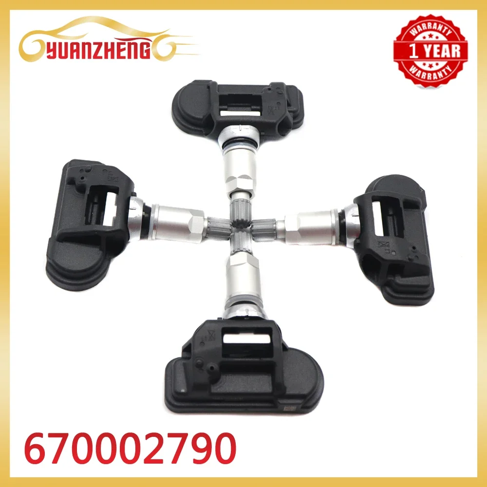 670002790 670034786 Sensor de presión de neumáticos TPMS para Alfa Romeo 4C Maserati mercedes-benz RAM DODGE JEEP CHRYSLER 300 A0009050030