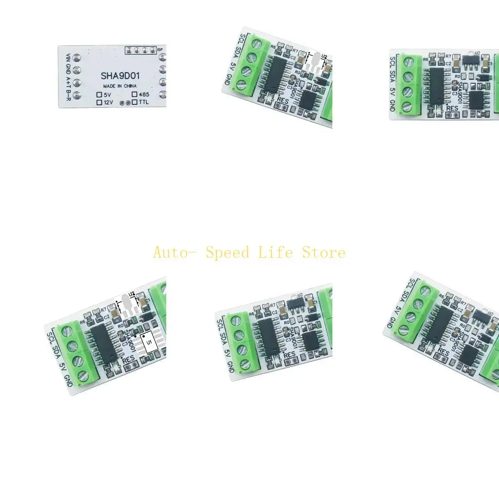 

02DA SHA9D01 RS485 TTL232 Modbus Rtu Adapter Board Converts SHT30 Sensors Data For Industrial Temperature And Humidity Control