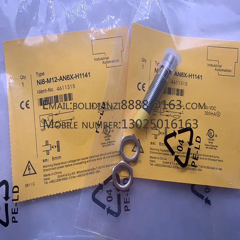 

Ni8U-M12E-AN6X-H1141 Ni8U-M12E-AP6X-H1141 Spot supply of brand new original equipment