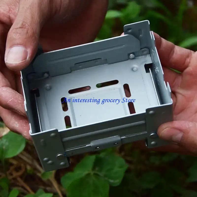 652D سميكة الوقود الصلب موقد صغير الظهر موقد للطي مخيم موقد في الهواء الطلق جيب طباخ الصلبة الكحول موقد