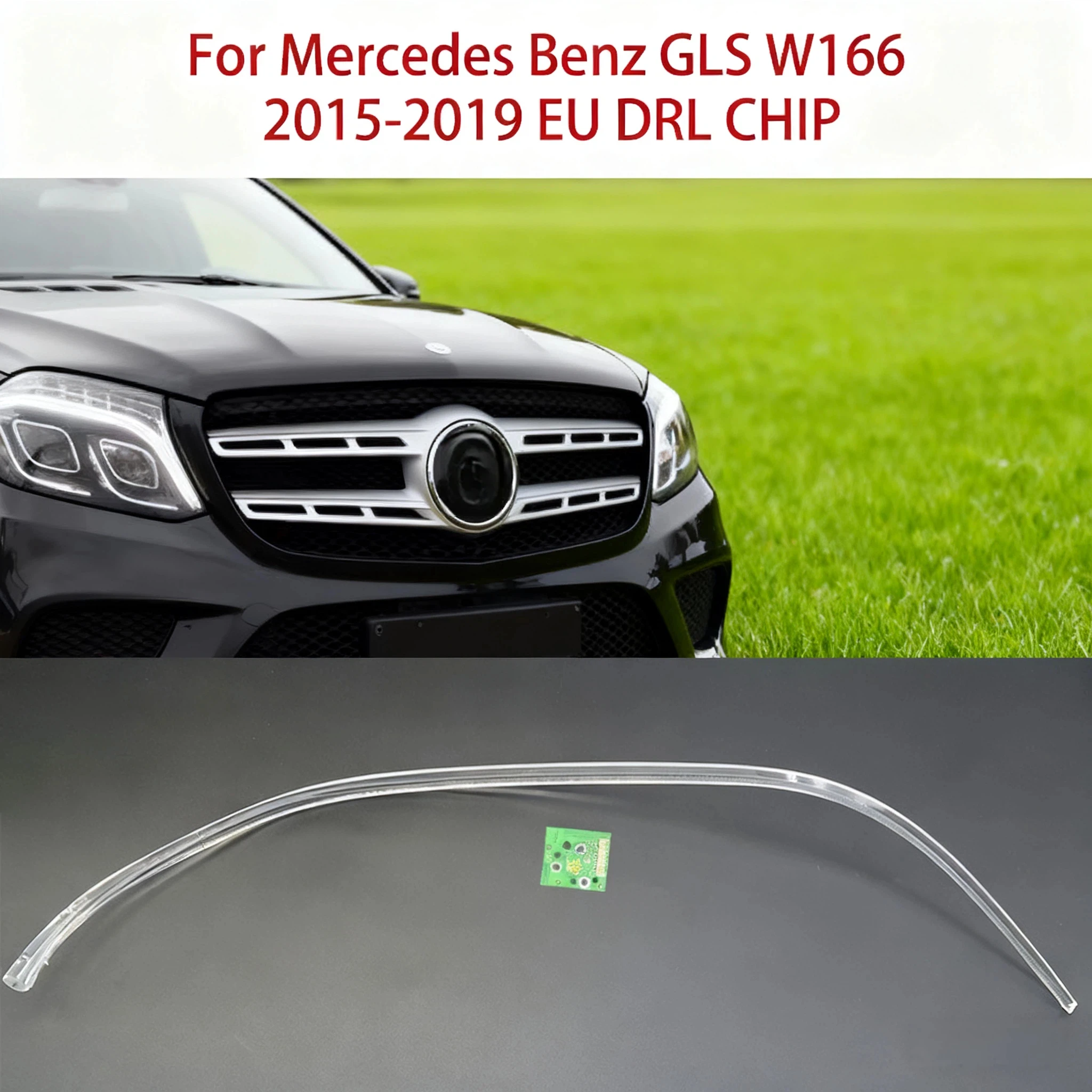 

Catheter Strip White Light Angel Eye Chip For Mercedes Benz GLS W166 2015-2019 Car DRL CHIP Ballast Module European Version