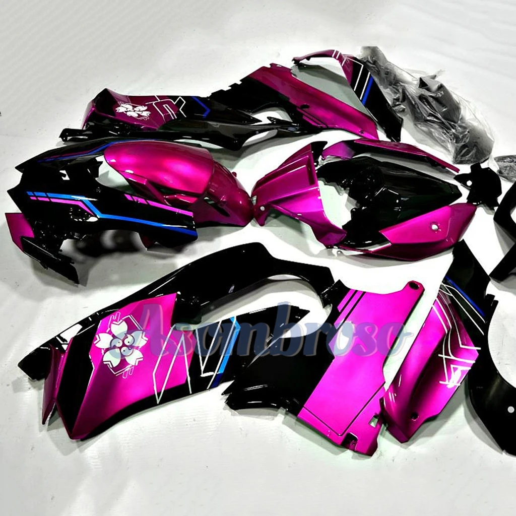 Kit carene per ZX-10R 2021 2022 2023, set carene ZX 10R ZX10R, ricambi moto, nero viola, nuovo, completamente nuovo