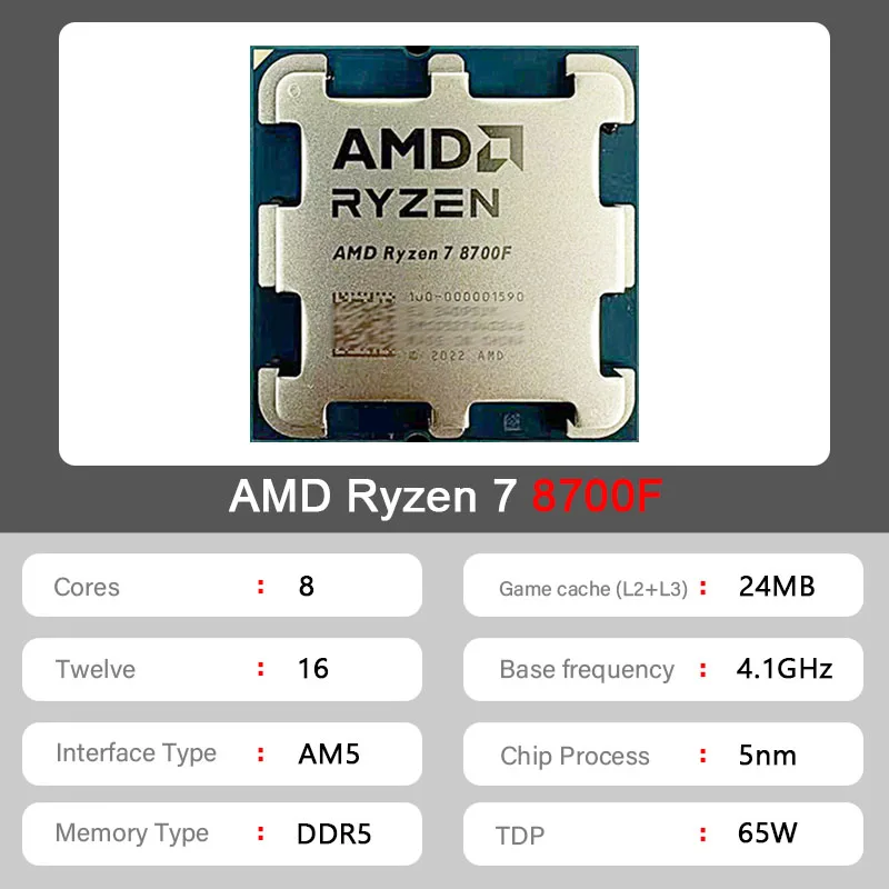 AMD Ryzen 7 8700F: The Best 8-Core CPU for Budget Gamers in 2025?