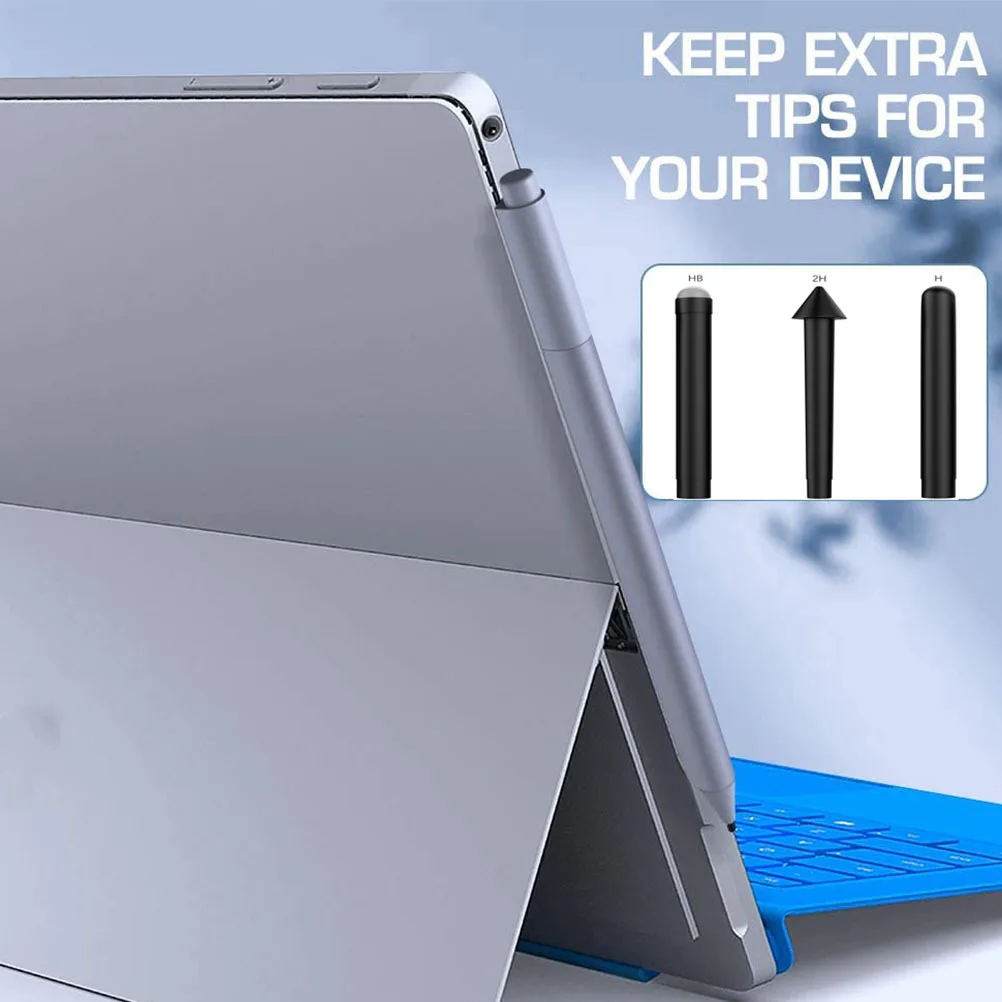

3Pcs Pen Tips Replacement Compatible with Surface Pen Hb 2h H Sensitive Precise Stylus Disc Tips Touch Tool
