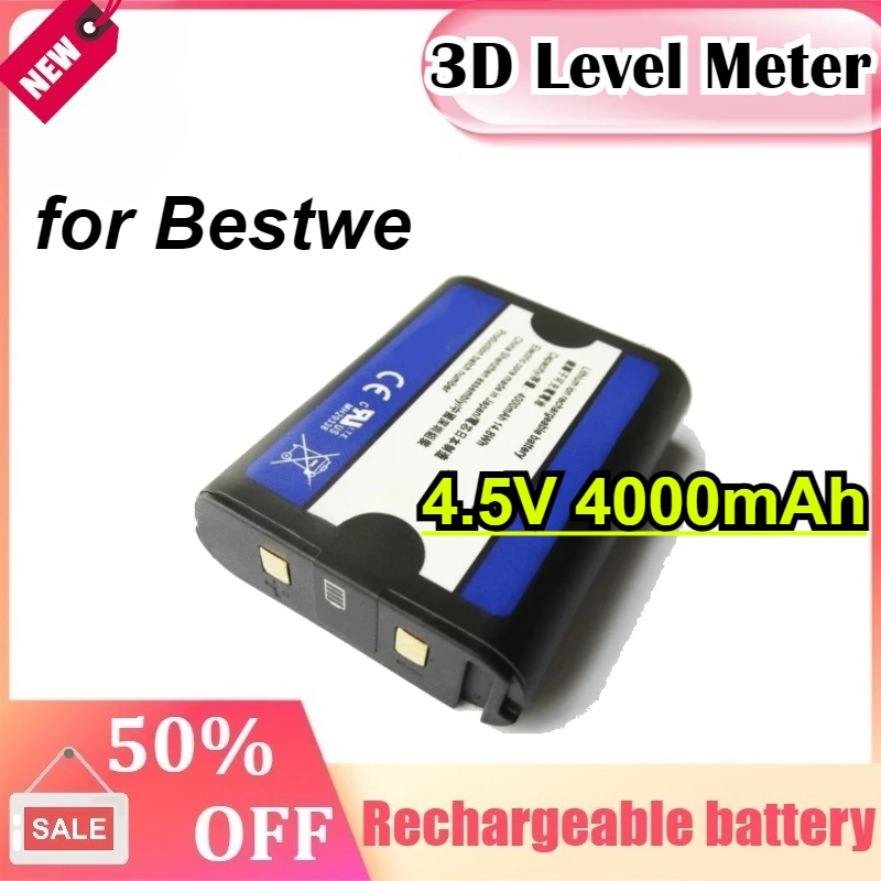 

For Bestwe 3D Level Meter Straight Plate Lithium Battery Laser 8 Line 12 Line Wall Sticker Rechargeable Battery