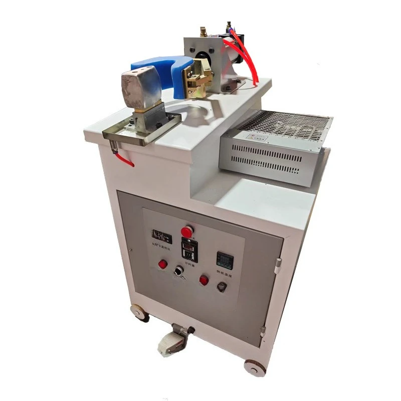 

Setting machine, single cold single hot shoe machine equipment, hot melt adhesive heating setting machine