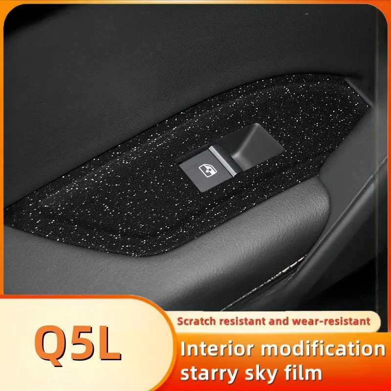 

Car Interior For Audi Q5L 2010-2024 Starry Sky Film Interior Modification Central Control Instrument Screen Protective Film