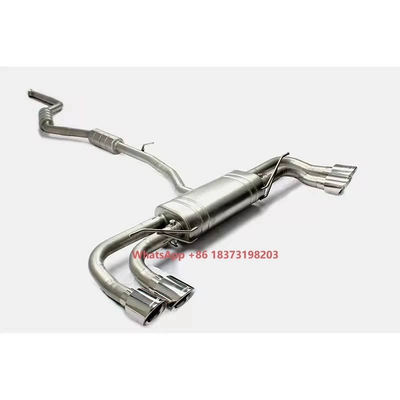 

High Quality Stainless Steel for Z4 E89 3.0L Catback Exhaust Pipe Muffler With Valves Auto Performance Tun Parts