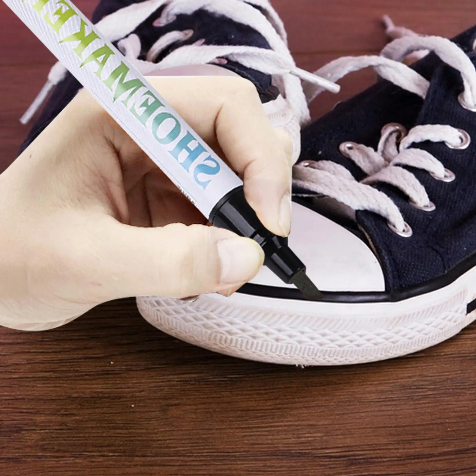 Shoe Markers For Sneakers 20g Compact Portable Leather Dye Marker Pens Multifunctional Leather White Shoe Polish Pen Repairing